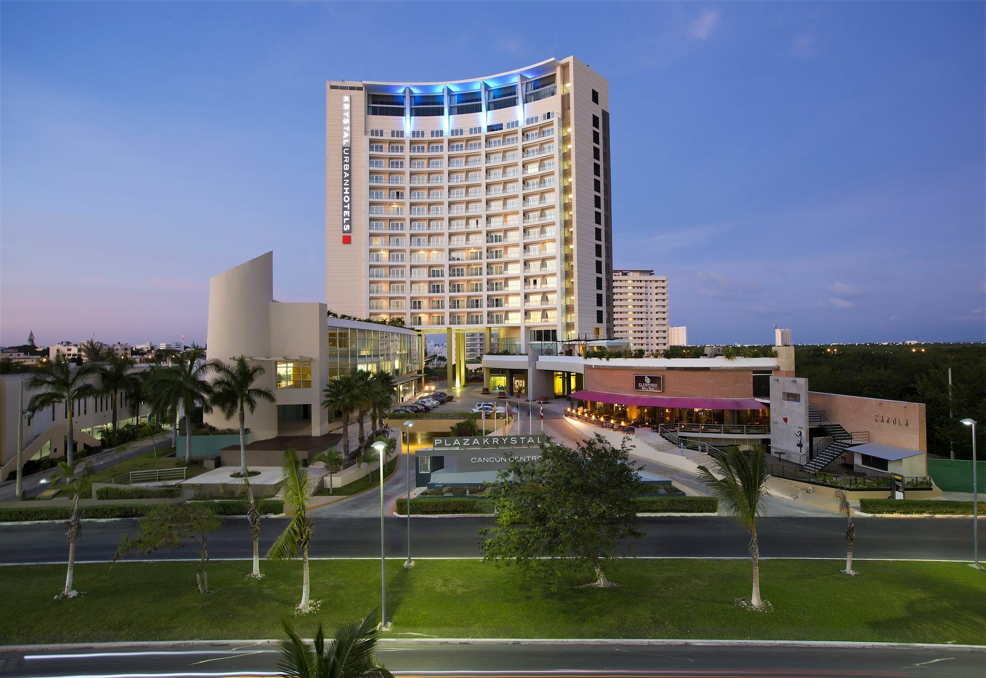 Krystal Urban Cancun & Beach Club Exterior foto